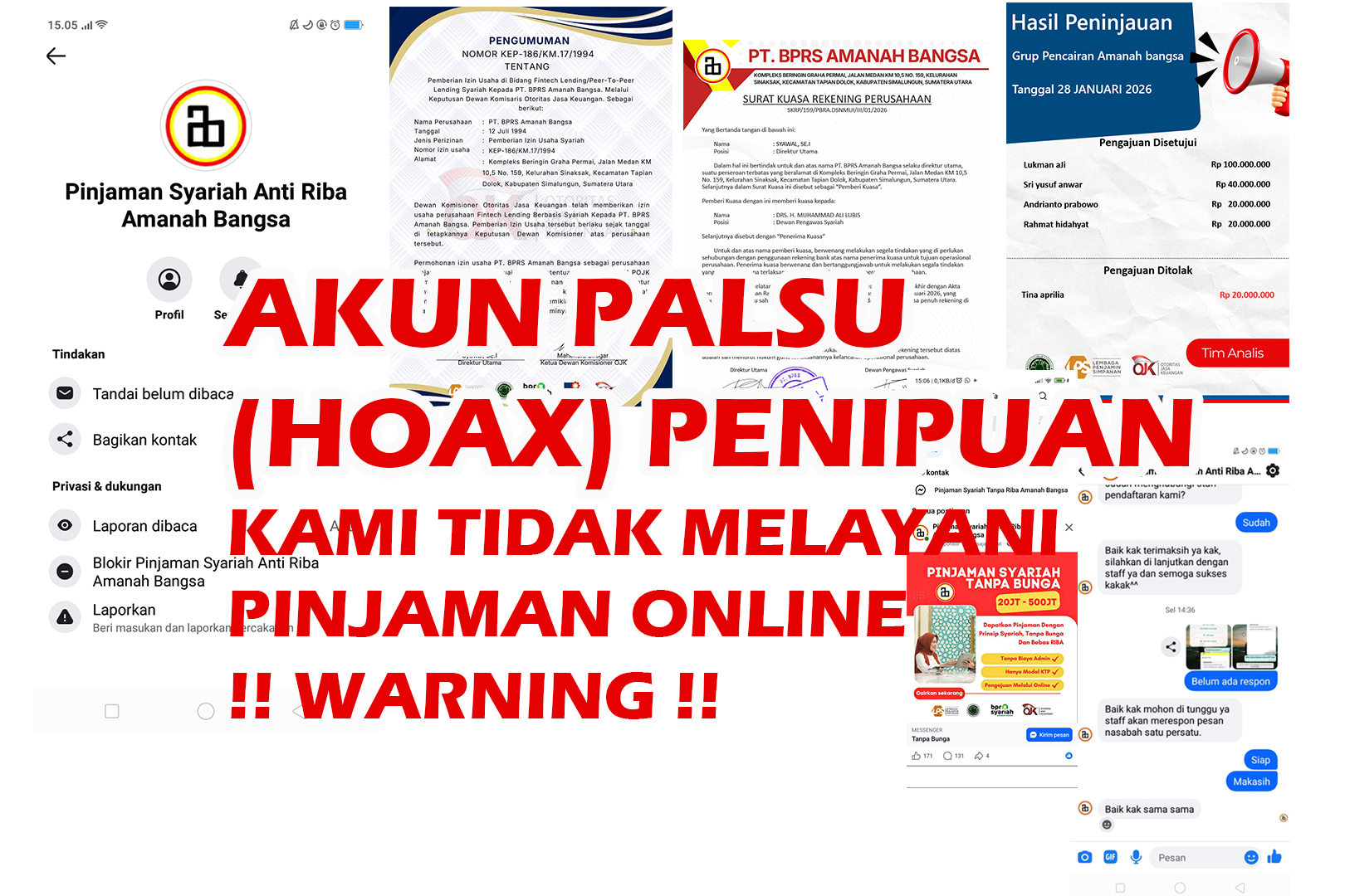 Hoax Akun Palsu